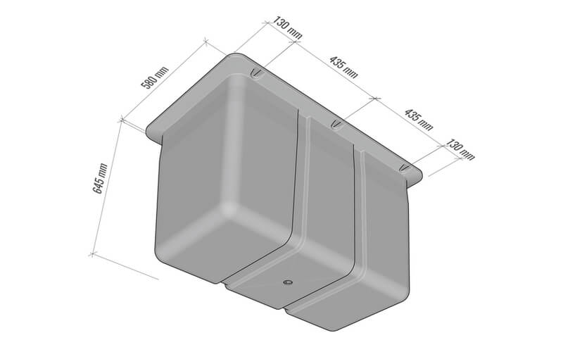 plastikiniu pontonu matmenys 330L