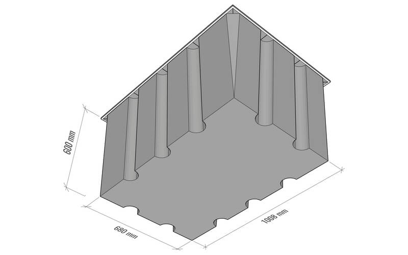 plastikiniu pontonu matmenys 550L